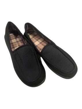 MENS SLIP ON HOUSE SHOES NAVY SIZE 10